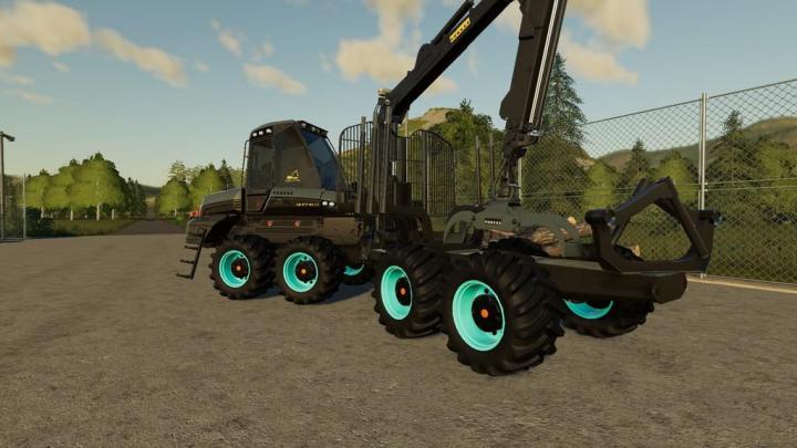 FS19 - Ponsse Buffalo With Clamping Stake V1