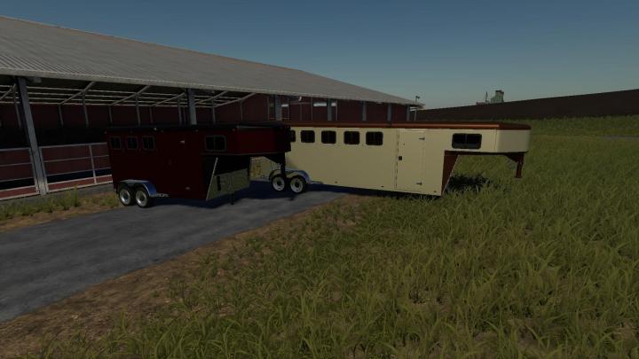 FS19 - Exp19 3 And 6 Horse Trailers V1