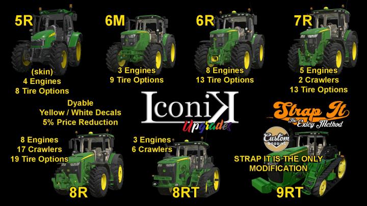 FS19 - Iconik Jd Tractors V1
