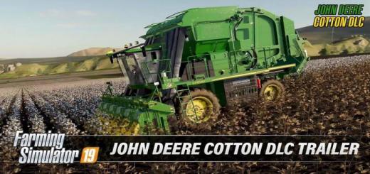 Photo of FS19 – John Deere Cotton Dlc Trailer V1