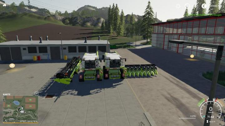 FS19 - Lexion 780 With Capacity Selection And Cutters V1.1
