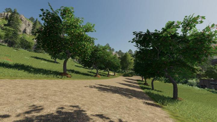 FS19 - Placeable Fruit Trees V1