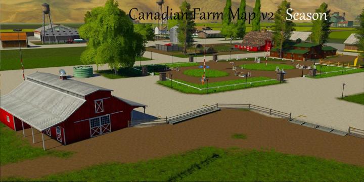 FS19 - Canadian Farm Map Season V2