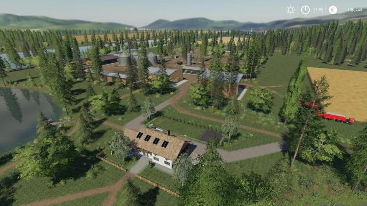 FS19 - Fenton Forest 4X Map Fixed