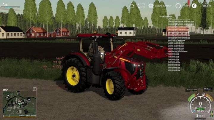 FS19 - John Deere 7R Tractor V1