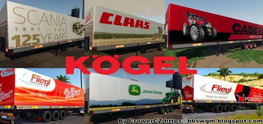 Photo of FS19 – Mega Kogel Trailers Pack V1