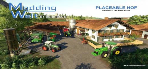 Photo of FS19 – Mw Placeable Yard V1.3.01
