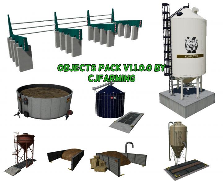 FS19 - Objects Pack V1.1