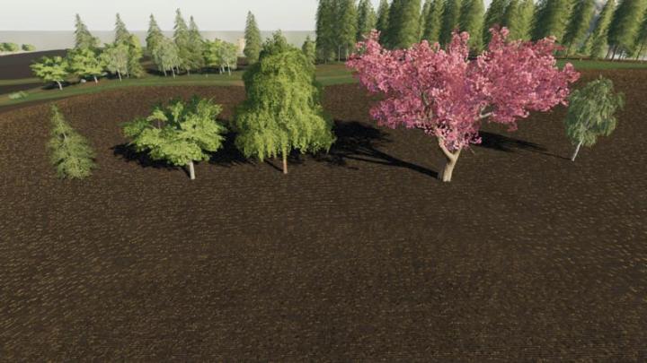 FS19 - Placeable More Trees V1.0.1.0
