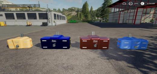 Photo of FS19 – Weights Pack Nerd Mp V1