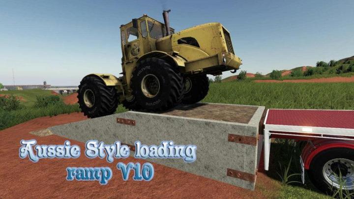 FS19 - Aussie Style Loading Ramp V1
