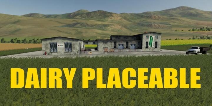 FS19 - Placeable Dairy V1