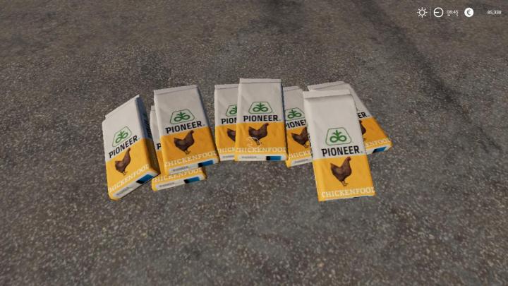 FS19 - Big Pioneer Animal Food Bag Package V2