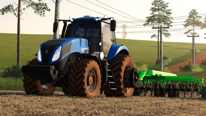FS19 - New Holland T8 Br Tractor V1