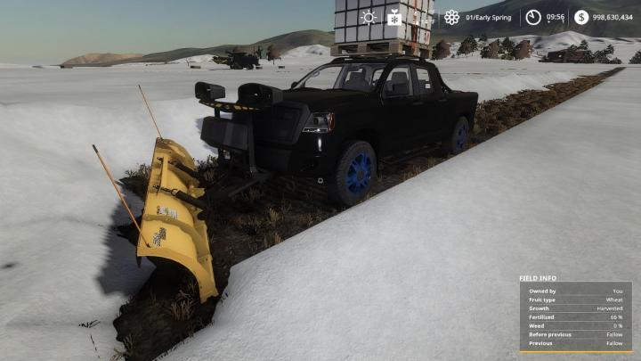 FS19 - Pickup 2014 Snow Plow V1
