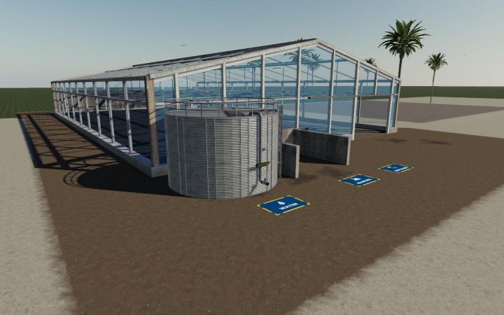 FS19 - Placeable Coffee Bean Greenhouse V1