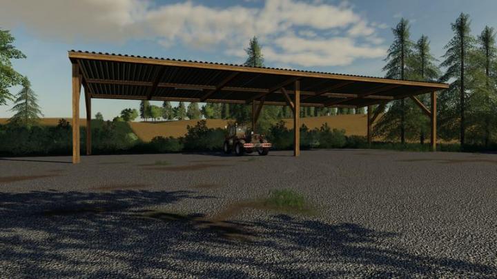 FS19 - Placeable Two Shelters V1.0.1.1
