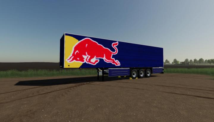 FS19 - Schmitz Cargo Red Bull V1