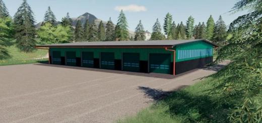 Photo of FS19 – 5 Placeable Vehicle & Drive-Through Halls V1.0.5.0