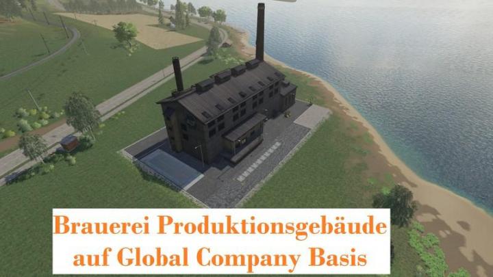 FS19 - Brewery - Global Company (Placeable) V1.3