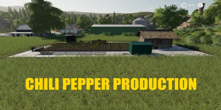 FS19 - Chili Pepper Garden V1