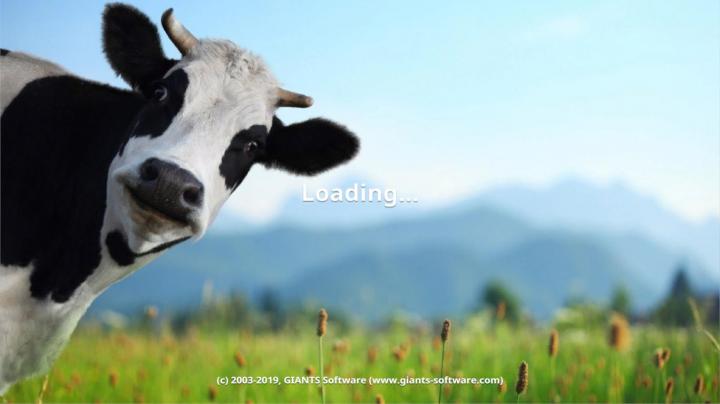 FS19 - Cow Menu Background V1
