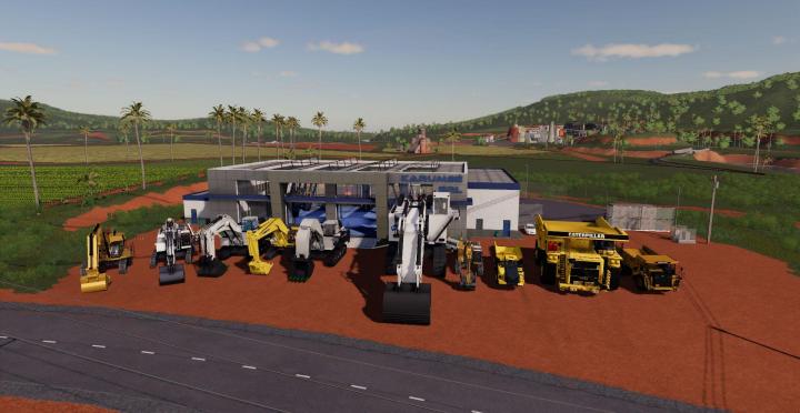 FS19 - Excavators And Dumpers For Mining & Construction Economy V0.2