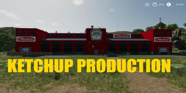 FS19 - Ketchup Production V1