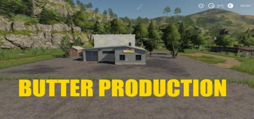 Photo of FS19 – Placeable Butter Production V1