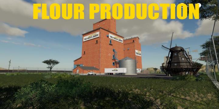 FS19 - Placeable Flour Production V1