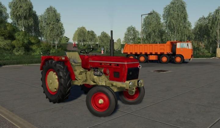FS19 - Zetor 4911 Tractor V1