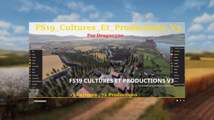 FS19 - Cultures Et Productions V3