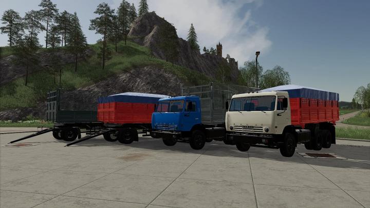 FS19 - Kamaz 55102 Truck V1.1