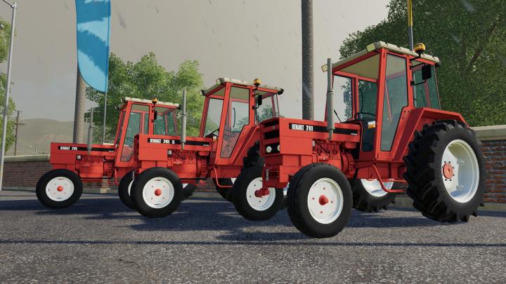 FS19 - Renault 751 751S 781 Red Tractor V1