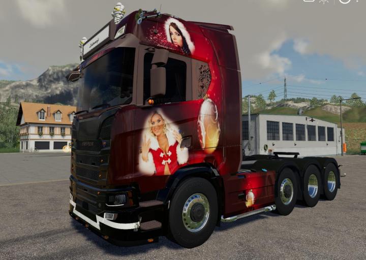 FS19 - Scania Ng Christmas V1.1