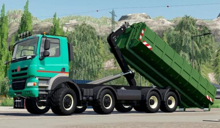 FS19 - Tatra Phoenix Agro-Truck Hooklift V1