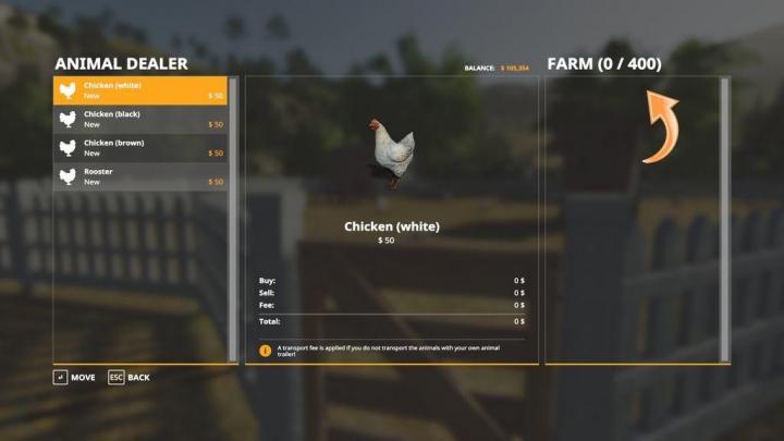 FS19 - Animal Screen Extended V1.1