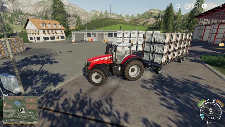 FS19 - Autoload Pack With 3 Tiers Of Pallet Loading V1