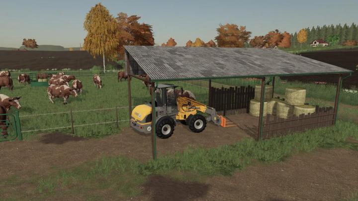 FS19 - Outdoor Cow Pasture V1