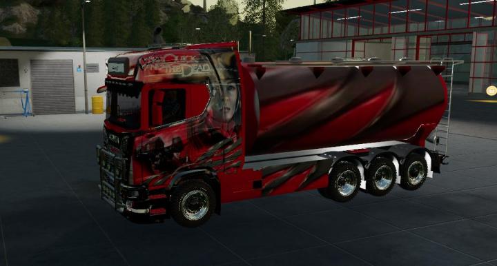 FS19 - Scania Bulk And Trailer V1