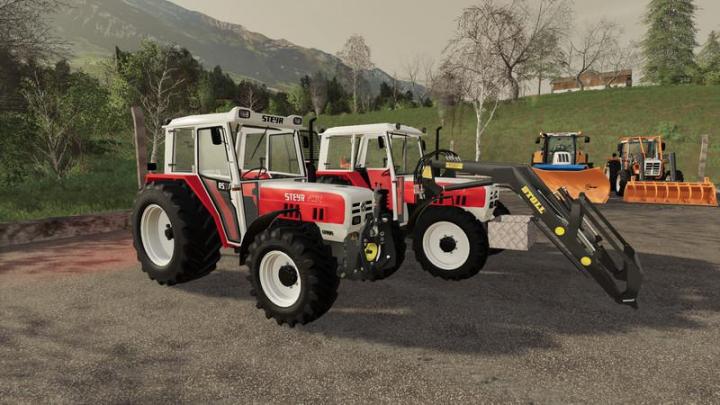 FS19 - Steyr 8075 Rs2 Basic Tractor V1.4
