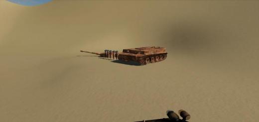 Photo of FS19 – Destroyed Tiger 1 Tank V1