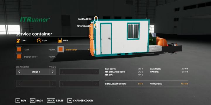 FS19 - Hooklift Service Container V1.2