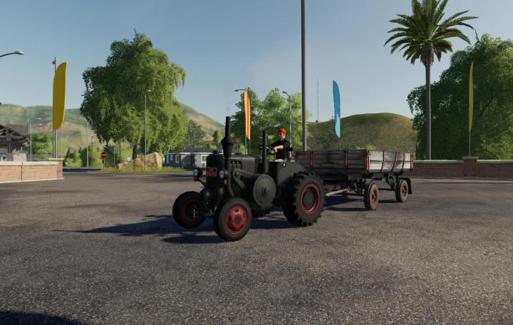 FS19 - Lanz D9506 Tractor V1