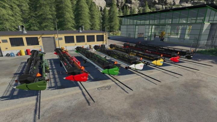 FS19 - Lizard Cutter Set V1