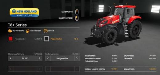 Photo of FS19 – New Holland T8+ Series V1