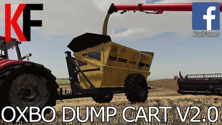 FS19 - Oxbo High Tip Dump Cart V2