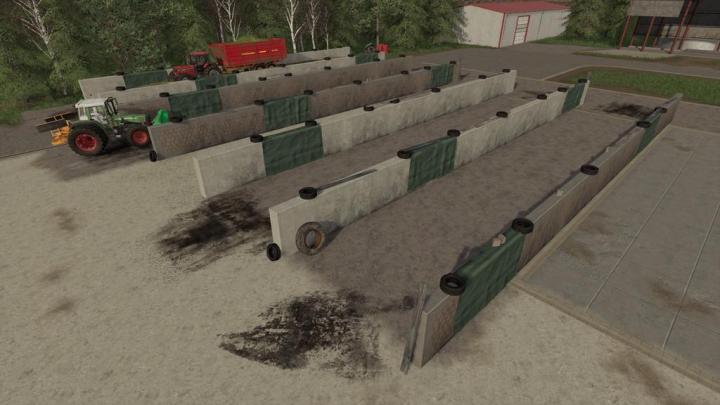 FS19 - Small Bunker Silo Set V1