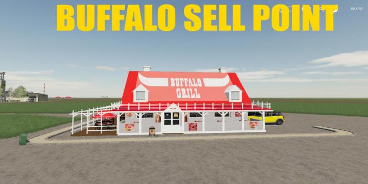 FS19 - Buffalo Sell Point V1