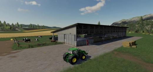 Photo of FS19 – Cow Stable V1.1